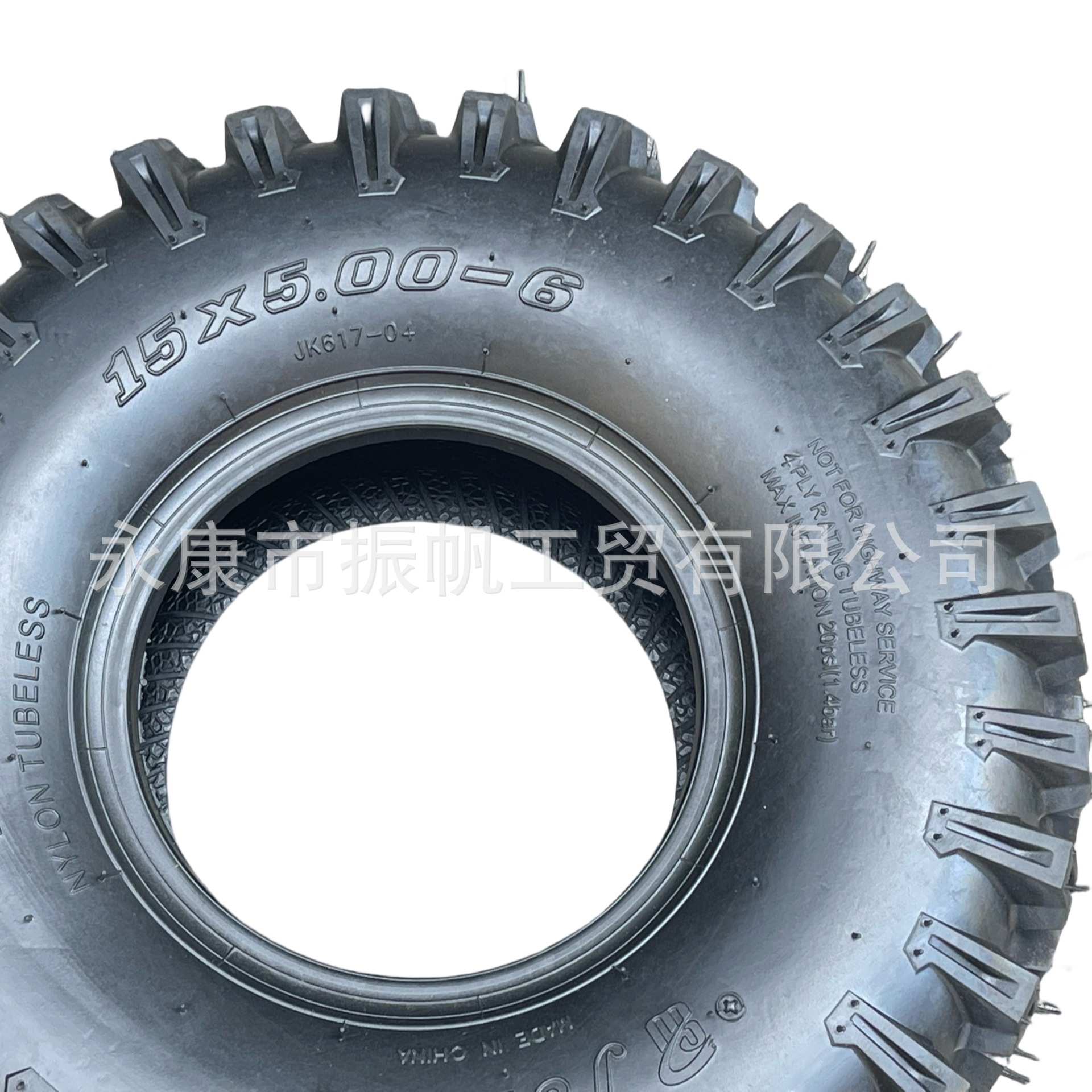 Neumáticos cortadores de césped 15X5.00-6 neumáticos de nieve todoterreno 5.00-6 neumáticos de vacío de avión de buje