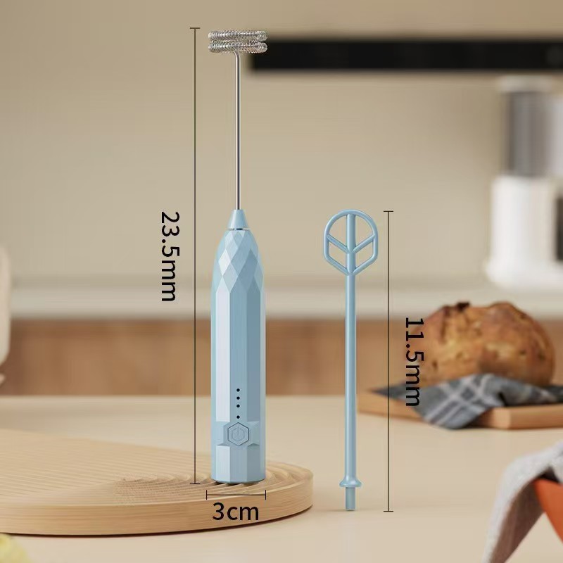 Cross-border bestselling electric egg beater milk frother coffee foamer whisk milk mixer cordless egg beater