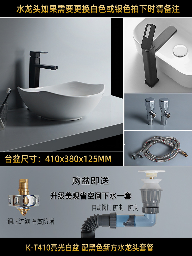 Cerámica creativa lavabo lava