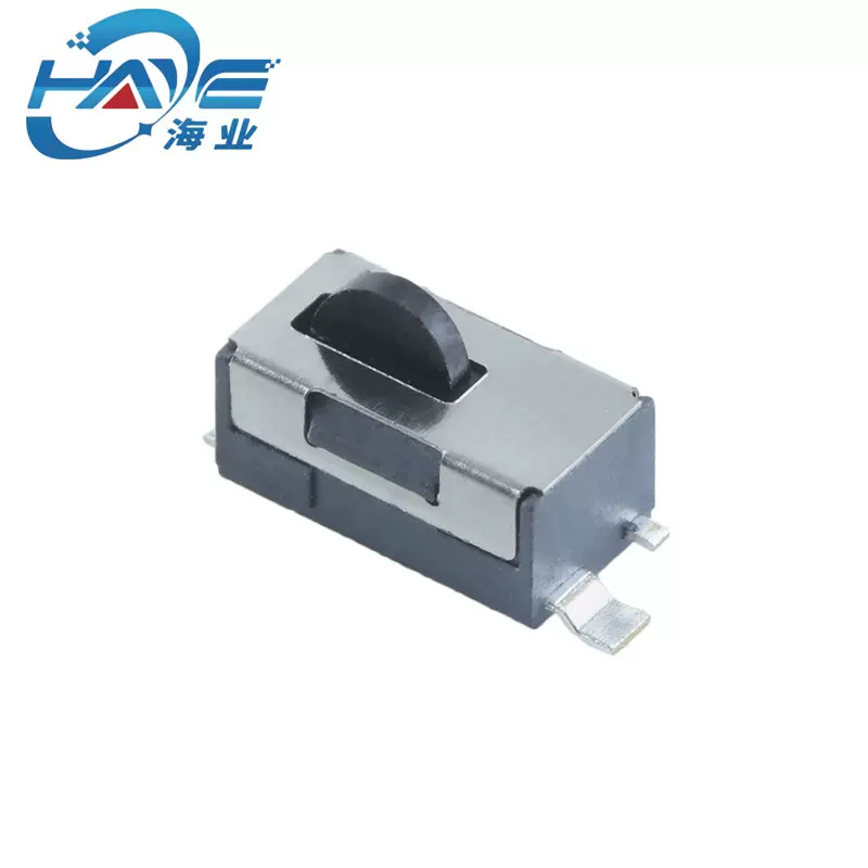 海业电子 电气元件两脚贴片检测开关 复位开关微动行程圆头C-20B