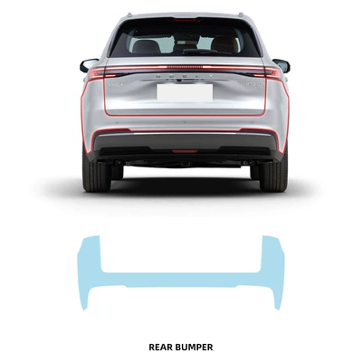 Geely Galaxy Starship 7 Transparent Car paint protective film - rear-bumper-tpu-film-imported-tpu-film-specially-cut-for-special-vehicles