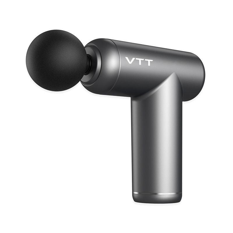 VTT筋膜銃マッサージ器家庭用フィットネス知能ミニマッサージガン液晶パネル電動ミニ筋膜銃|undefined
