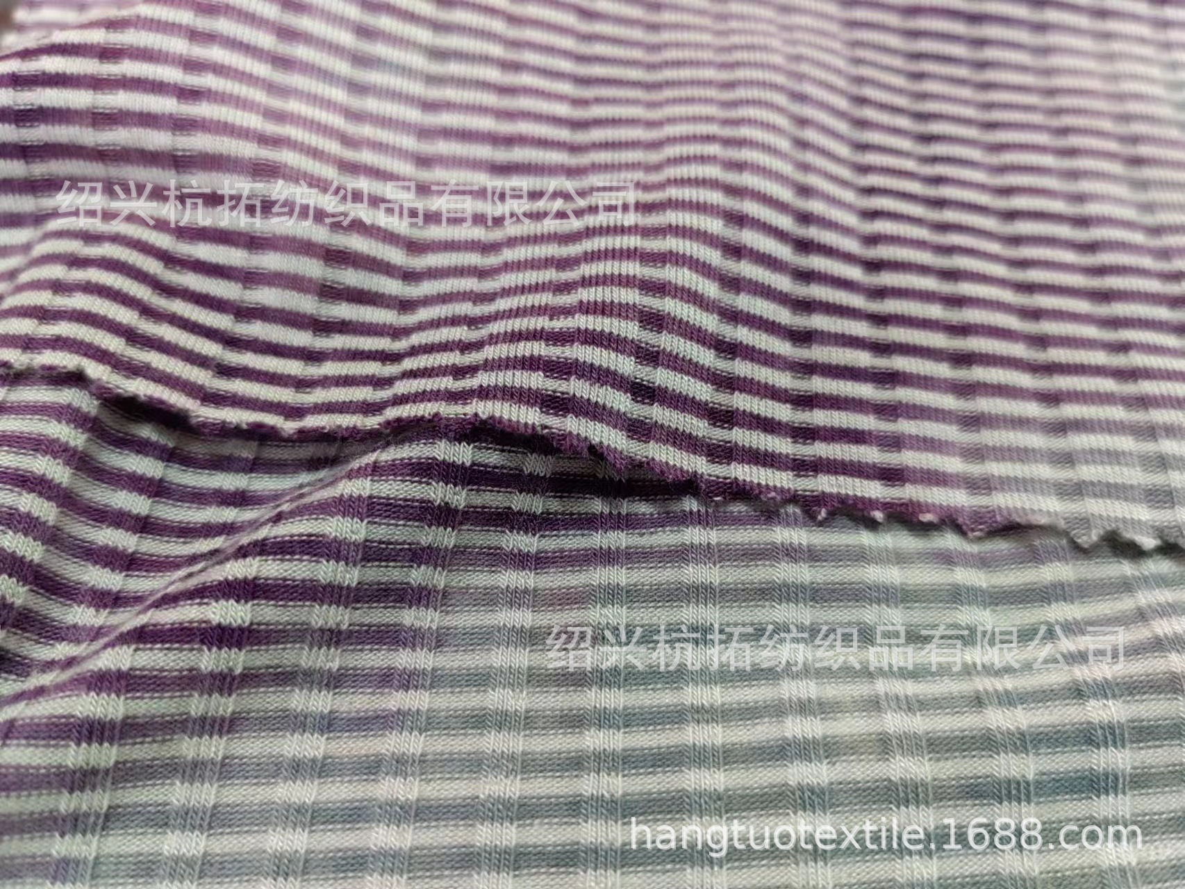 针织TR弹力8*4罗纹扎染TC CVC全棉全涤扎染罗纹汗布毛圈布牛奶丝