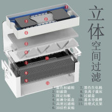 乌龟缸过滤器超静音低水位浅水过滤盒鱼缸滴滤盒滴流盒养龟缸用品