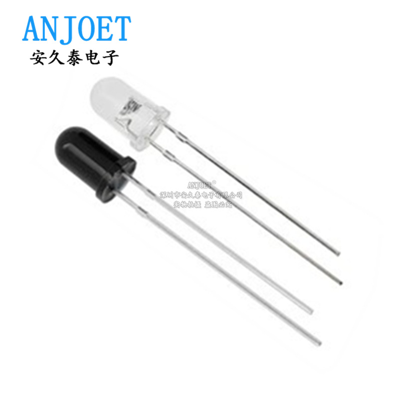 5mm 940NM红外LED发射管 光敏接收管 IR333C-A PT333-3B F5光敏管