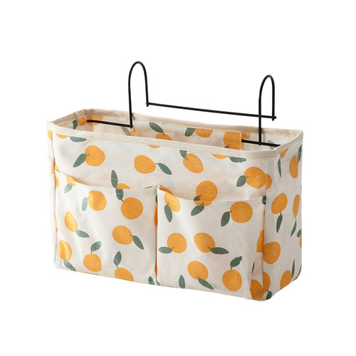 College student bedside hook-type fabric multi-functional storage bag dormitory wall-mountable storage bag hanging bag