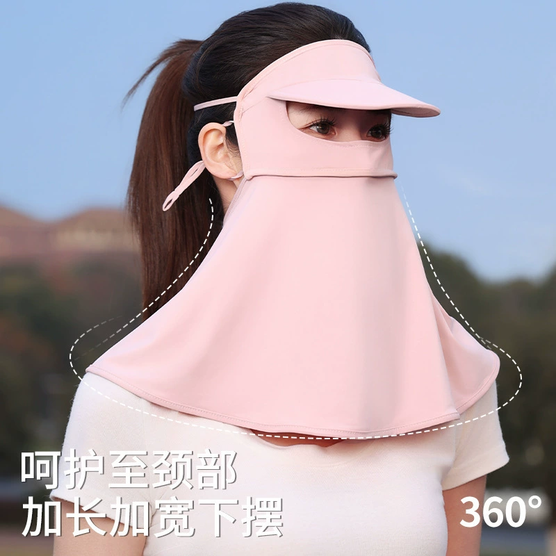 Summer thin breathable silk mask, sun protection, UF-protection