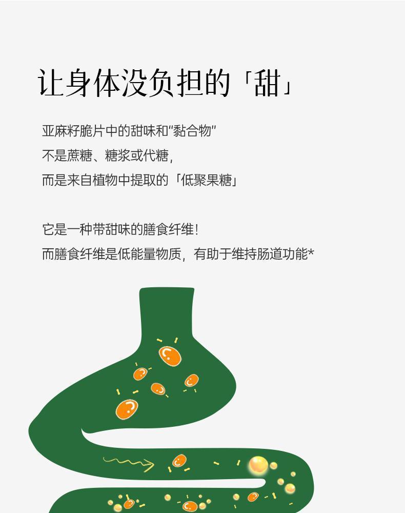 Flaxseed Crisp Bites Ya Ma Zi 100g High Fiber Snack for Balanced Daily Wellness quality and texture