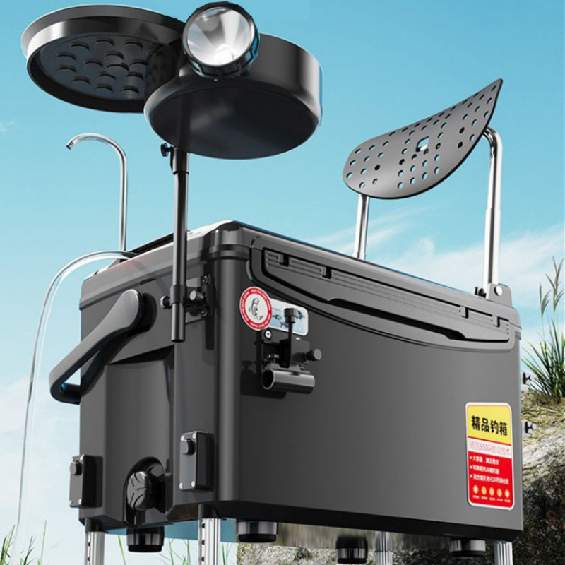 Caja de pesca, caja de pesca, caja de pesca, 2022 nuevo estilo, pesca ligera, caja de pesca, equipo de aparejos de pesca, fábrica al por mayor