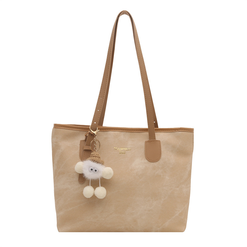 Bolsos para mujer 2024 invierno nuevo estilo este año popular bolso de alta capacidad bolso de hombro de ocio bolso de clase para estudiantes universitarios