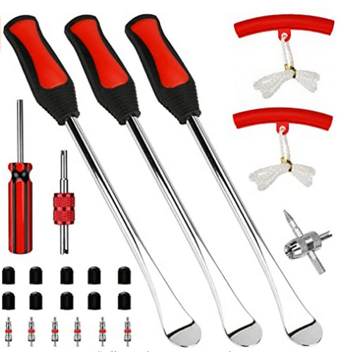 Motorcycle Lever Tool Spoon Tire Lever Three-piece Set Crowbar Lever Bar Tire Repair Tool