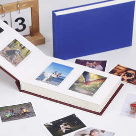 蝴蝶对裱精装拍立得相册卡槽设计防爆本插入式收纳纪念卡册相本