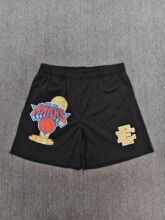 EE print mesh drawstring shorts e272 detail