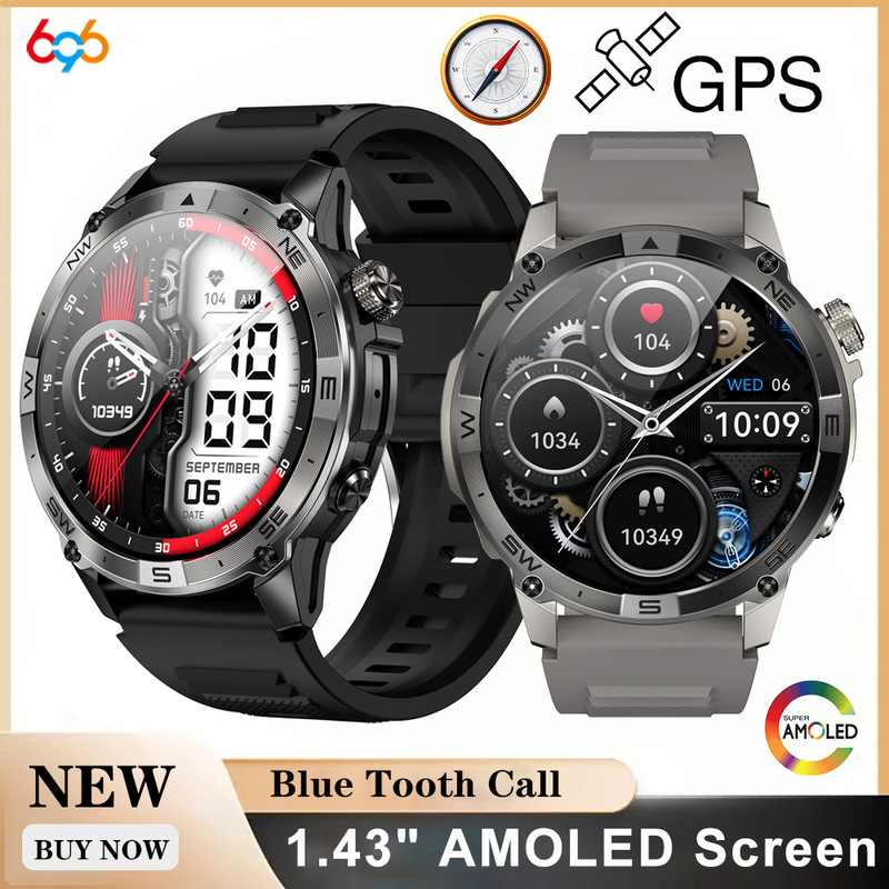 Gps Beidou Sports Watch Hk08 Marathon Running Cycling Cross-Country Swimming Racing Altitude Barometric Compass