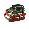 Polyurethane leather choker engraved, anti-lost, suitable for teen, wholesale