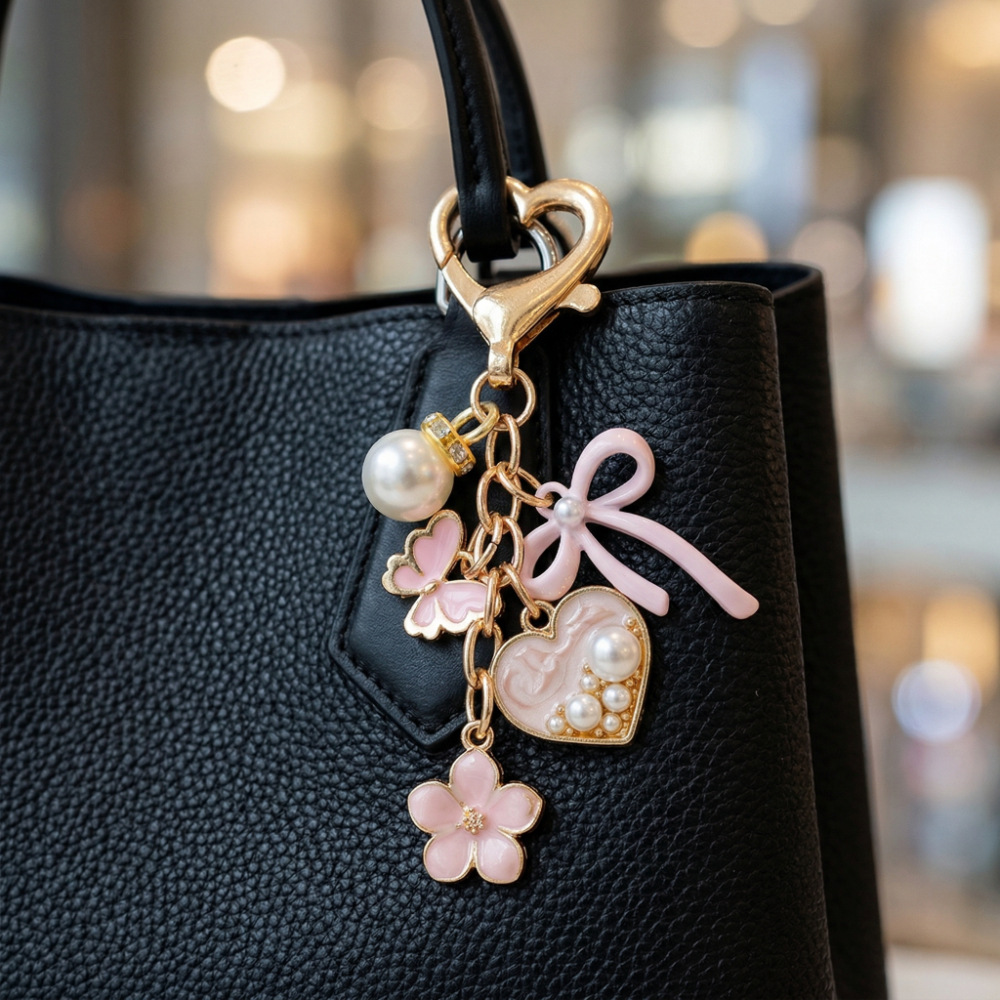 Fashionable elegant keychain