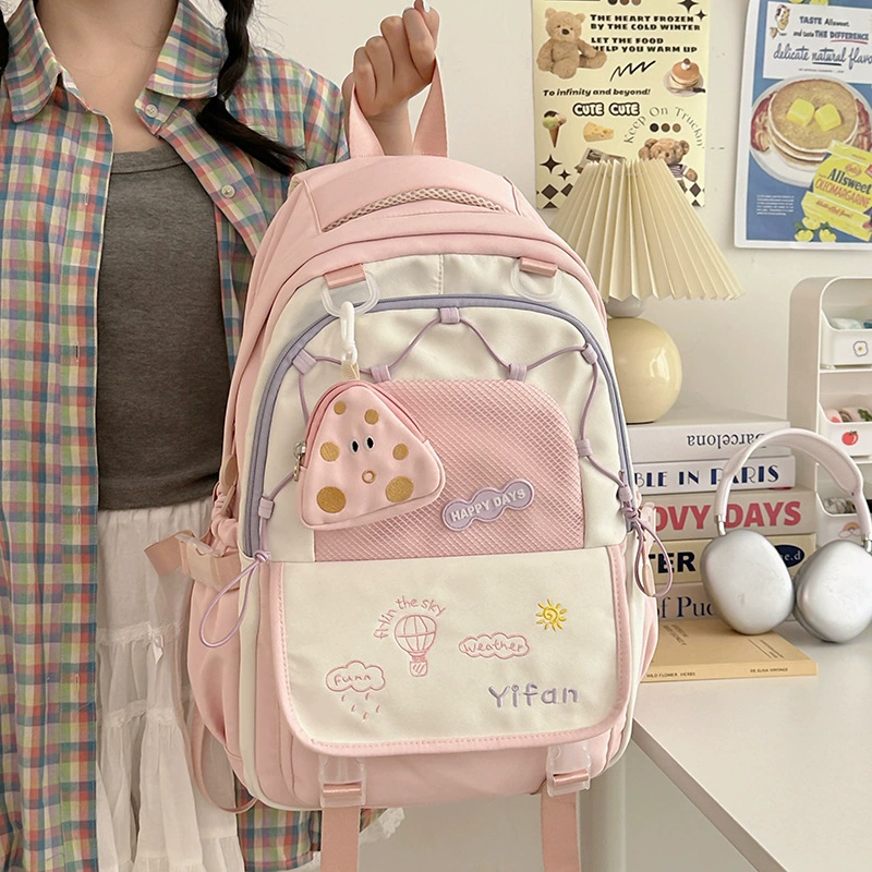 Backpack, high quality cute shoulder bag, for secondary school