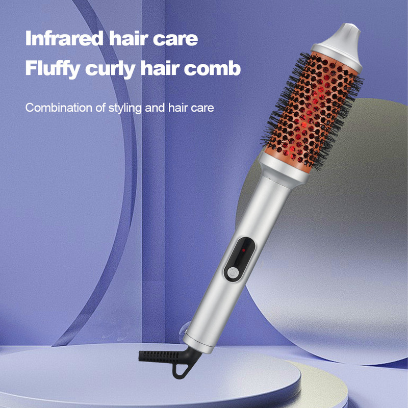 TK 赤外線ふわふわコームホット販売ヘアアイロン多機能スタイリングコーム家庭用ポータブルコームスタイリングアーティファクト|undefined
