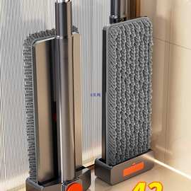 雪尼尔平板拖把2025新款免手洗家用一拖净吸水懒人地拖地拖布