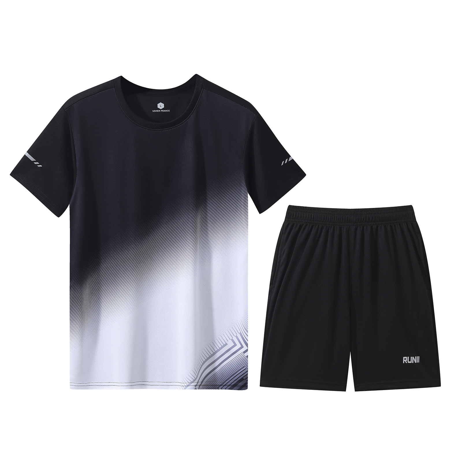 Venta directa de fábrica verano nuevo estilo de manga corta para hombres y mujeres ropa deportiva para correr, camiseta de fitness, ropa de entrenamiento de secado rápido transpirable