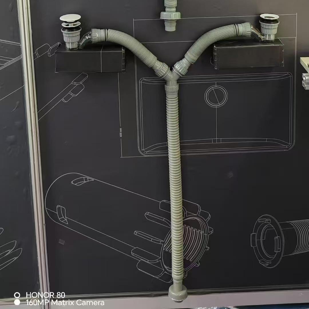 Lavabo Cerámica Blanco Bouncing Deslizador de agua Lavabo Lavabo Sifón Desodorante Reproducción de artefacto de agua tipo prensa