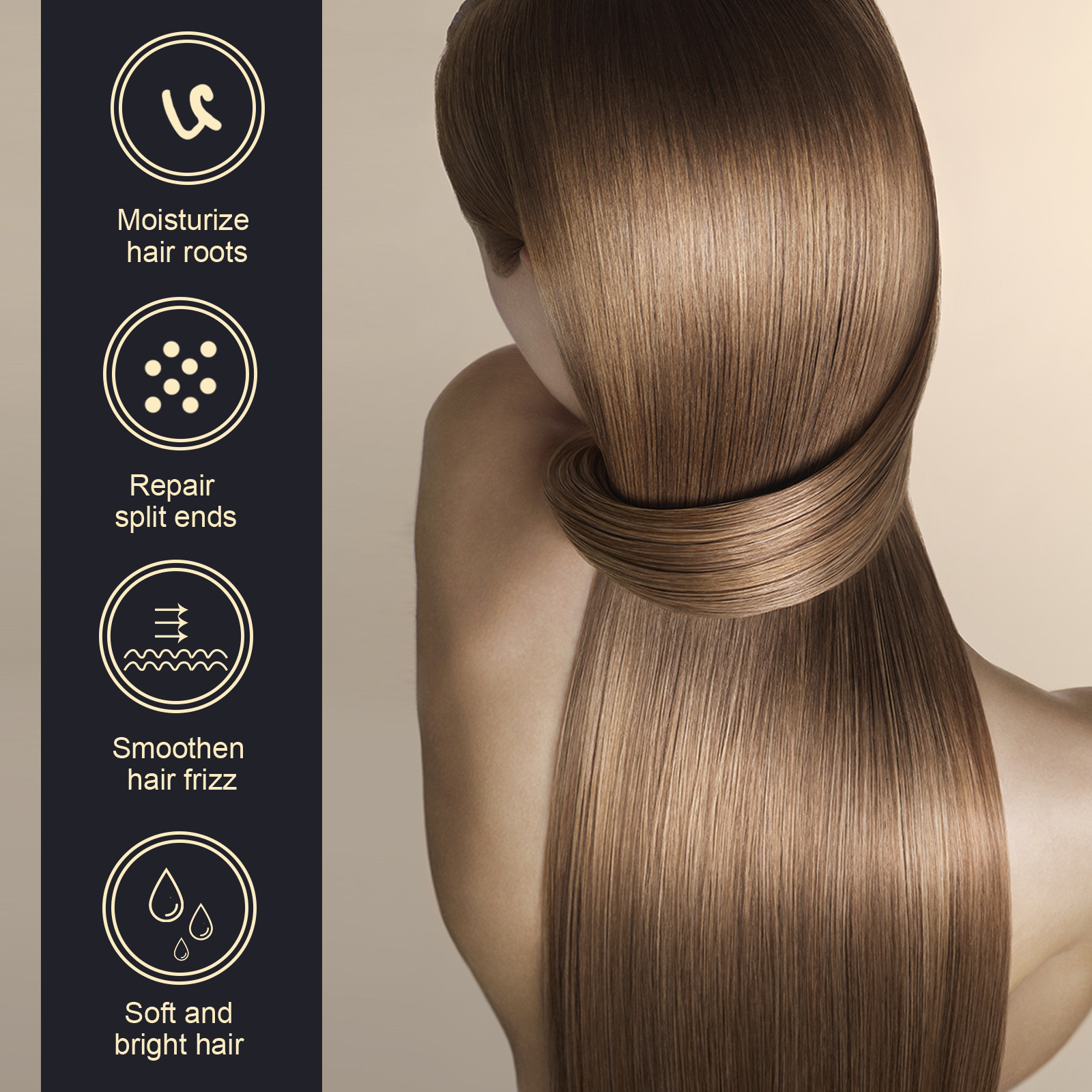 eelhoe steam cuticle hair mask nourishes and deeply moisturizes, improves dyed and permed frizz, smoothes and fluffs hair_voghion.com