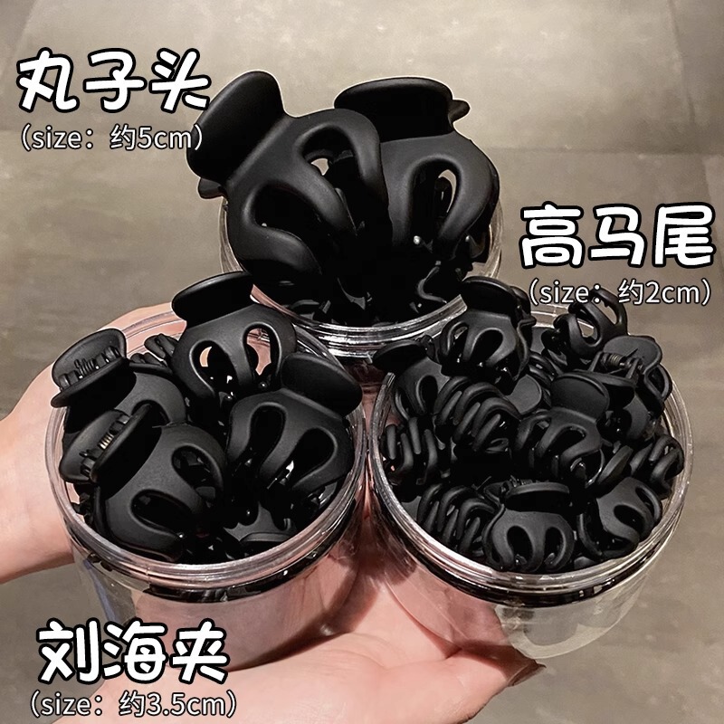 High Ponytail Fixed Hairpin for Women with High Skull Top, Small Pumpkin Princess Hairpin, Simple and Exquisite Hair Accessory