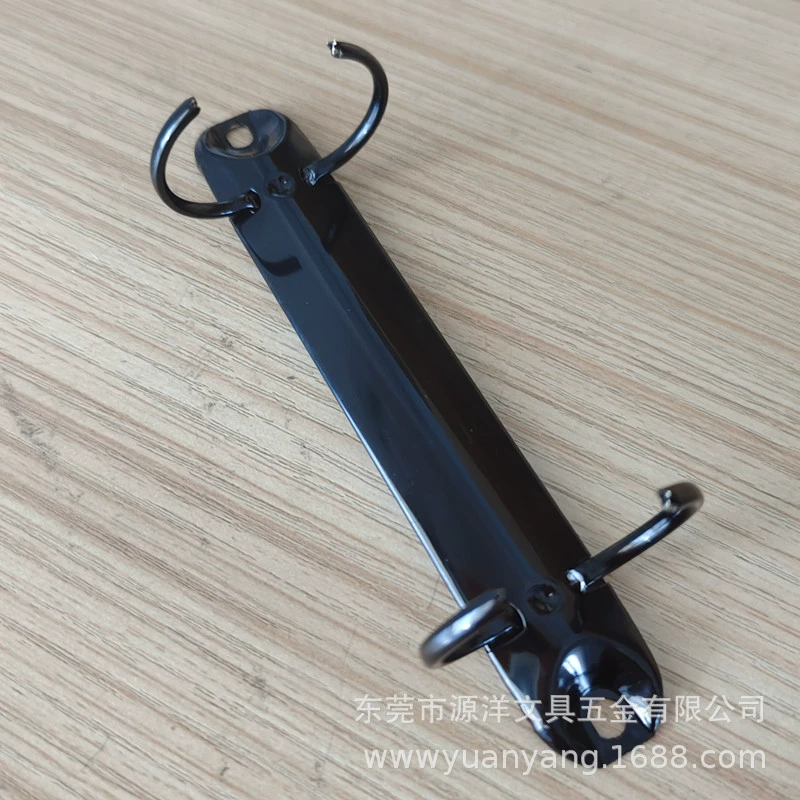 Black gold clip, stationery, 2 pieces, tear-off sheet