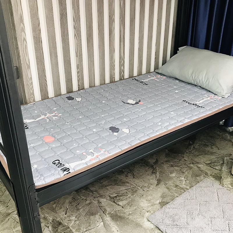 Bunk Bed Mattress Student Dormitory Single Bed Machine Washable Foldableing Tatami Non-Slip Household Double Thin Mat