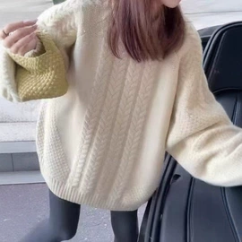 女式针织衫;毛衣;时尚休闲套装