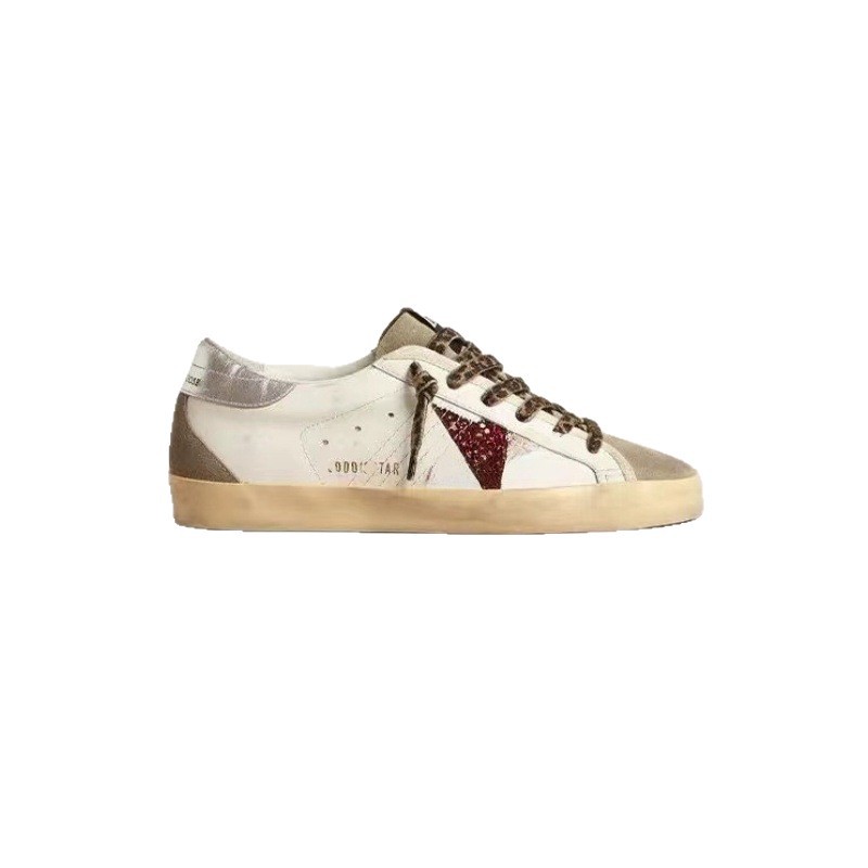 Zapatillas Deportivas Coreanas con Estilo Desgastado para Mujer, Zapatillas Casuales Versátiles y Modernas con Aumento de Altura Oculto, Zapatos Blancos de Cuero Desgastado con Tacón Bajo.