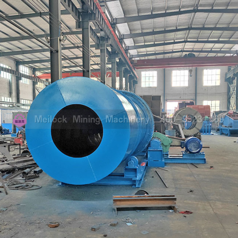 圆筒洗石机 大型矿山砂石滚筒洗矿机 小型耐用泥石分离筛洗一体机