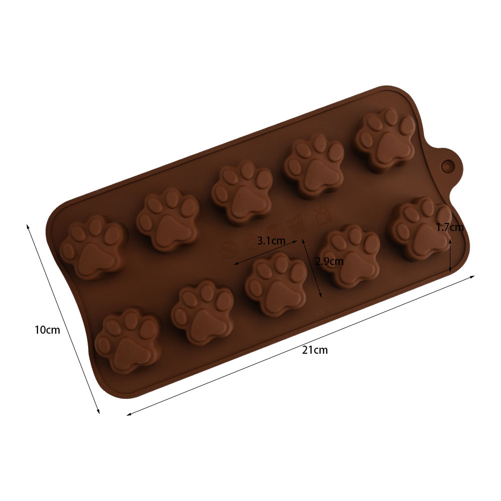 Molde de Silicona para Chocolate DIY, Multiuso con Formas de Dibujos Animados para Repostería
