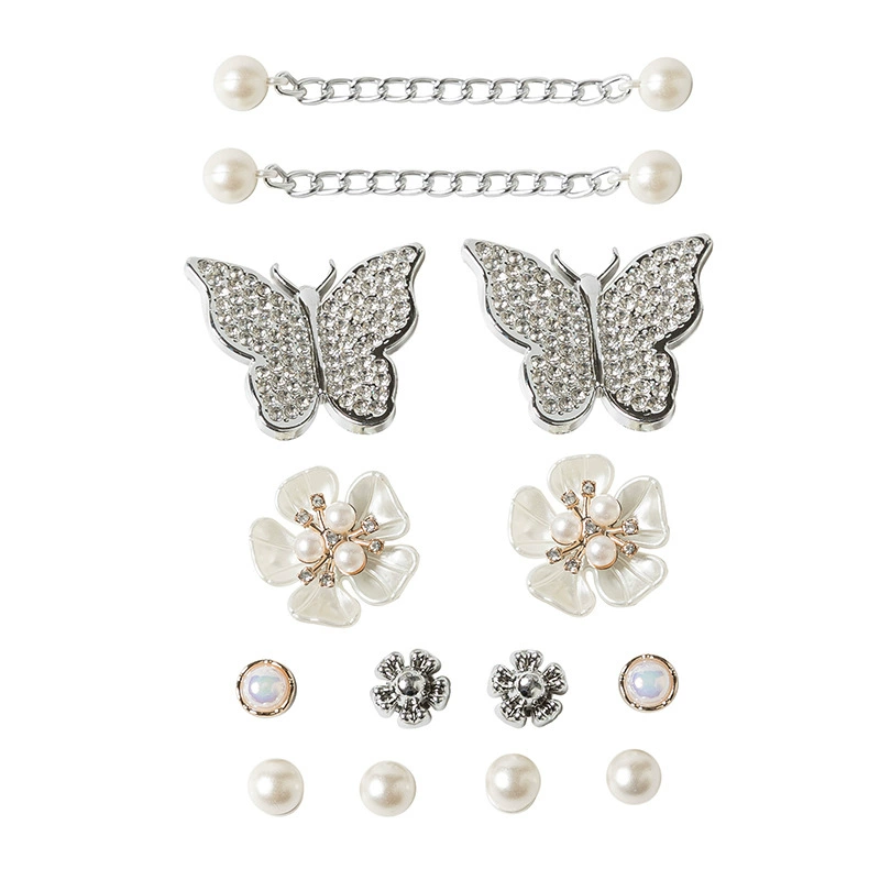 Кнопка для пещерных туфель подходит для пещерных туфель аксессуары мультфильм милая обувь diy с цветком