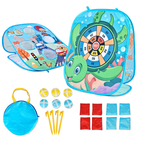 Cross-border kindergarten sensory training toys outdoor darts parent-child game children throwing sandbags and throwing targets