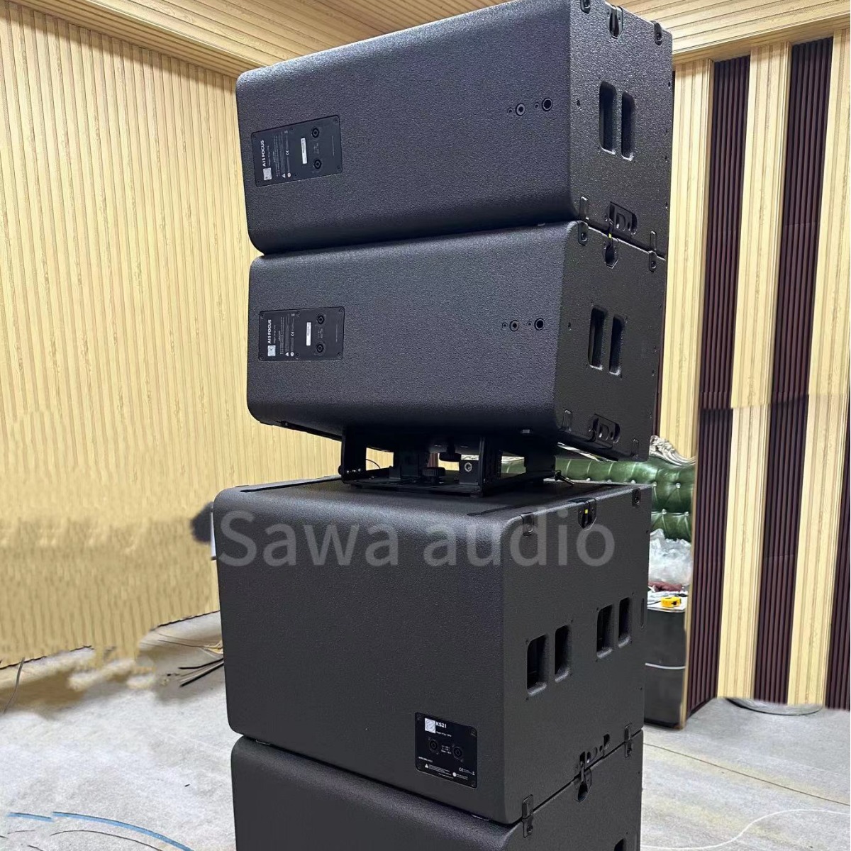 Un solo subwoofer de 21 pulgadas altavoces profesionales de rendimiento al aire libre altavoces profesionales de alto rendimiento de alto rendimiento de alto rendimiento de alto rendimiento