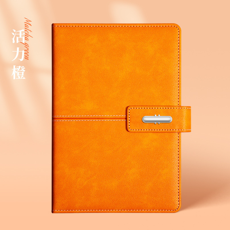 Caja de regalo de notebook A5 de negocios logotipo personalizado de alto nivel Lincoln botón de cuaderno de notas subcuaderno de eventos regalos image 15
