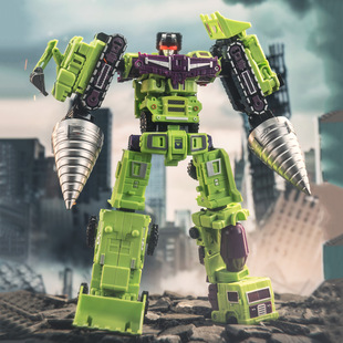 Star General Hercules St10 Transformation Toy Engineering Vehicle Excavator King Kong Robot Boy Model Cross-Border Hot Sale