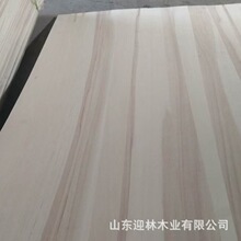 桐木直拼板双A无结疤木板材可漂白碳化桐木直拼板12mm 桐木板实木