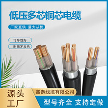 廠家直供批發鍍鋅鋼帶低壓銅芯電力電纜線無氧銅五芯0.6/1KV以下