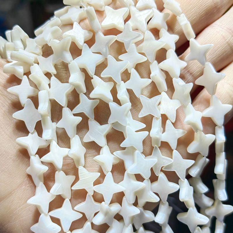 天然淡水シェルビーズ愛五つ星月梅の花さまざまな形状のルースビーズ diy シェルジュエリー卸売|undefined