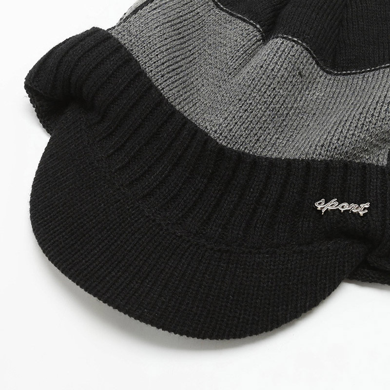 New Autumn and Winter Plush Ear Protection Woolen Hat for Middle-aged and Elderly Men, Father's Knitted Hat for Winter Grandpa, Old Man's Men's Style_voghion.com