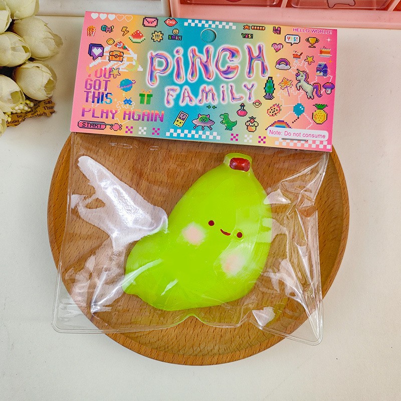 Pequeño Libro Rojo Venta caliente TPR caucho suave sólido hámster pellizco música descompresión juguete lindo mascota bola grande de dibujos animados pequeño ratón