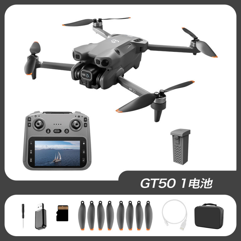 Dron de Control Remoto GT50 de Plástico con Evitación Inteligente de Obstáculos y Vuelco 3D