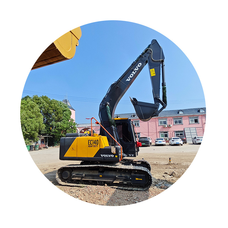Multiple models of used Volvo EC140 excavators for sale