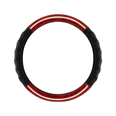 Steering wheel cover — Model Peach Wood Grain Four-Season Steering