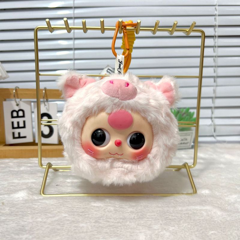 かわいいビニール人形 3 歳ペンダントバブルマートラブブぬいぐるみ人形バッグペンダントキーホルダー人形|undefined