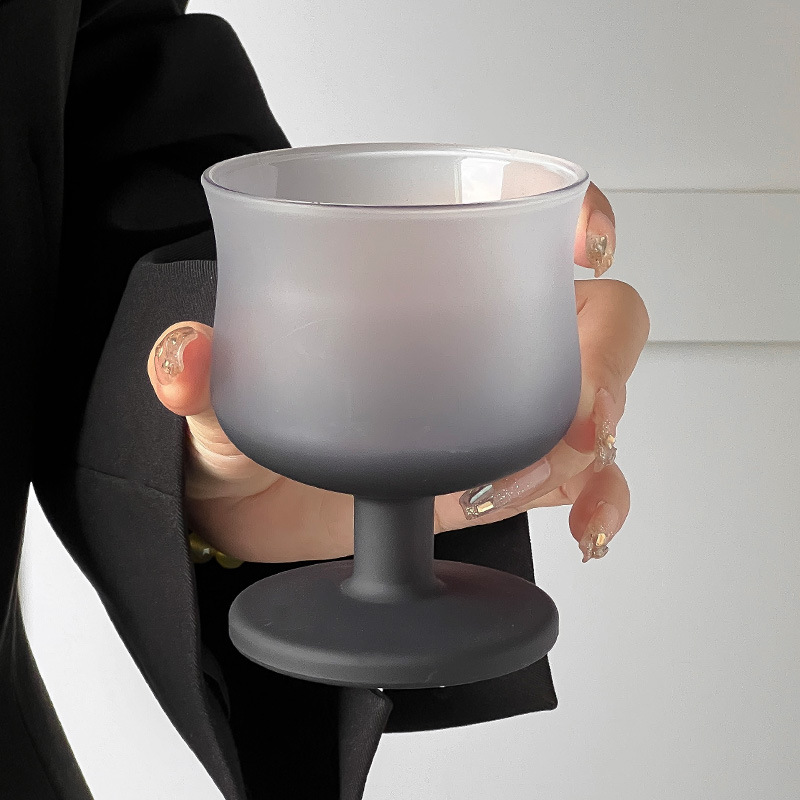 [프로스트 그라데이션 블랙] 리버스 마우스 쇼트 컵