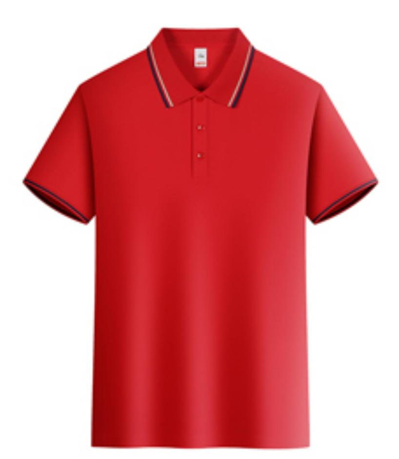 2025 verano fresco, transpirable, ligero, lujo, fragancia, algodón de imitación, solapa de color sólido, camisa POLO en vivo, camiseta de manga corta