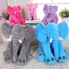 Foreign trade elephant plush toy sleep companion comforter for children, baby, air conditioning quilt blanket manufacturer wholesale